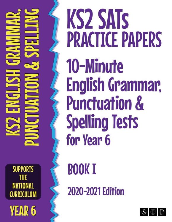 Produktbild: KS2 SATs Practice Papers 10-Minute English Grammar, Punctuation and Spelling Tests for Year 6