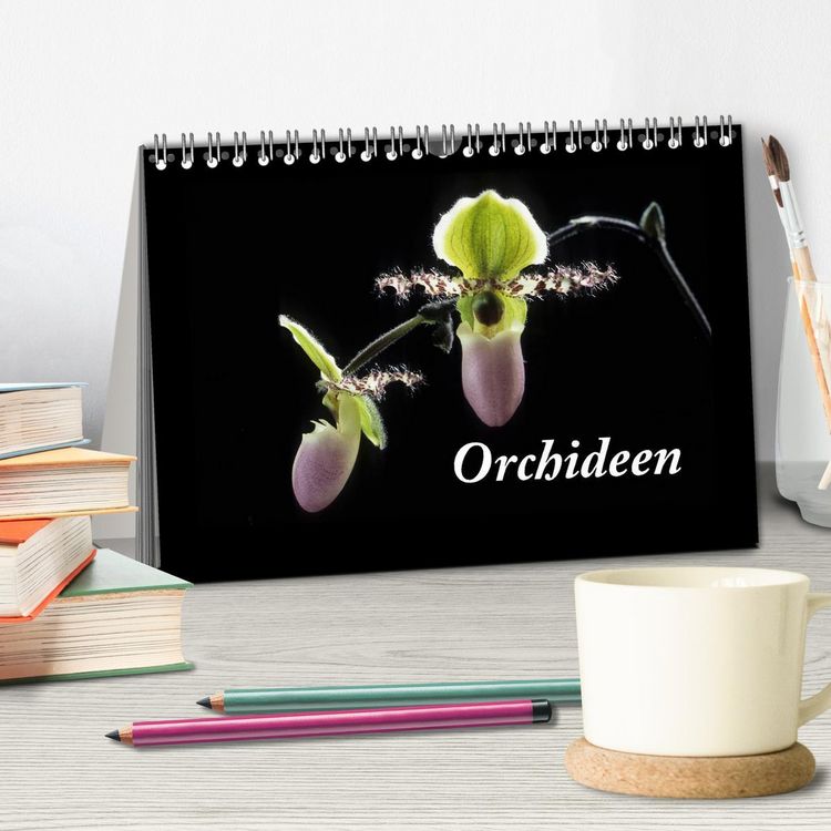 Produktbild: Orchideen 2026 (Tischkalender 2026 DIN A5 quer), CALVENDO Monatskalender