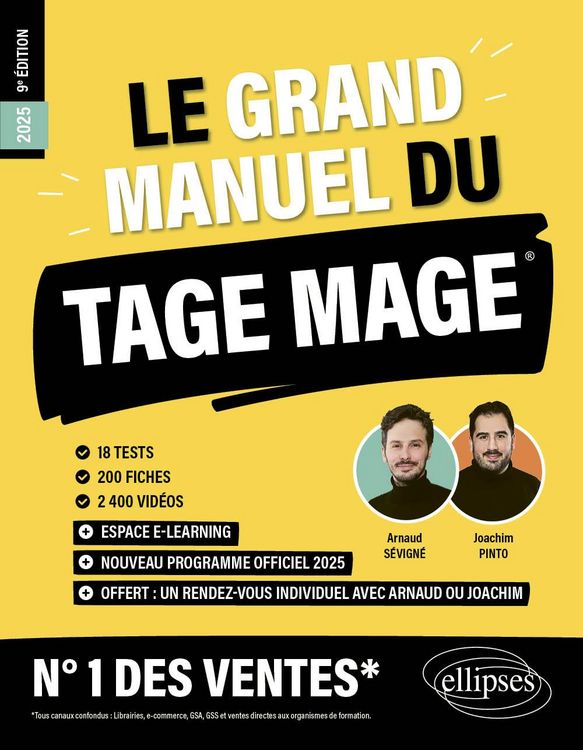 Produktbild: Le Grand Manuel du TAGE MAGE - N&deg;1 DES VENTES