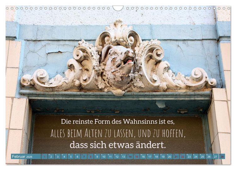 Produktbild: Jeder ist ein Genie! Zitate von Albert Einstein (Wandkalender 2026 DIN A3 quer), CALVENDO Monatskalender
