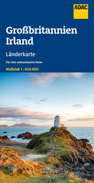 Produktbild: ADAC Länderkarte Großbritannien, Irland 1:650.000