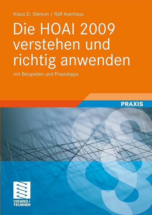 Produktbild: Die HOAI 2009 verstehen und richtig anwenden