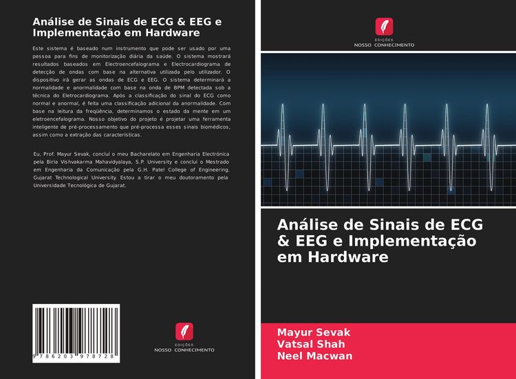 Produktbild: An&aacute;lise de Sinais de ECG & EEG e Implementa&ccedil;&atilde;o em Hardware