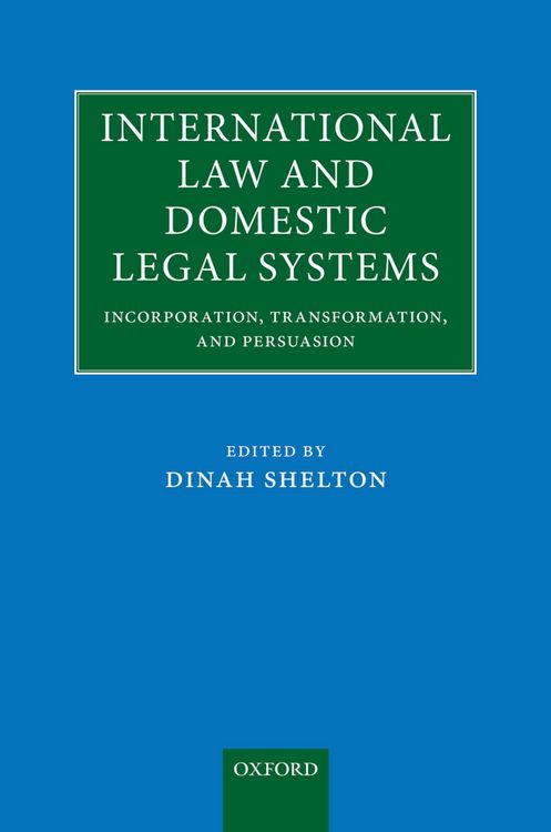 Produktbild: International Law and Domestic Legal Systems
