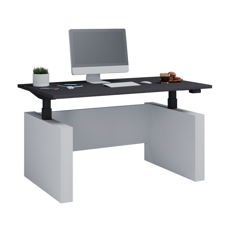 Produktbild: Schreibtisch h&ouml;henverstellbar Salia 140x80