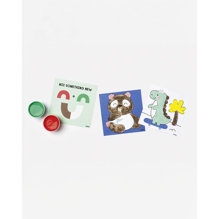 Produktbild: Folia Fingerfarben Happy Safari