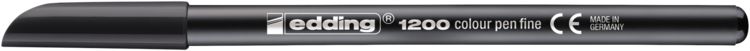 Produktbild: EDDING&reg; Fasermaler 1200, schwarz