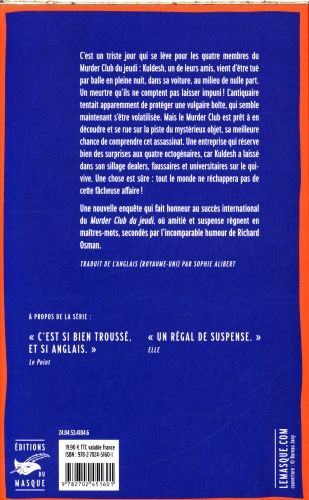 Produktbild: Le murder club enqu&ecirc;te