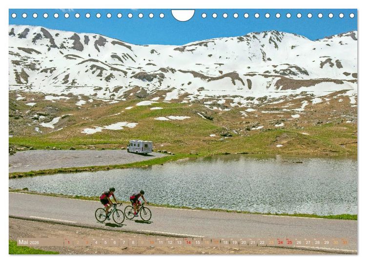 Produktbild: Sonne in den Speichen - Faszination Rennrad (Wandkalender 2026 DIN A4 quer), CALVENDO Monatskalender