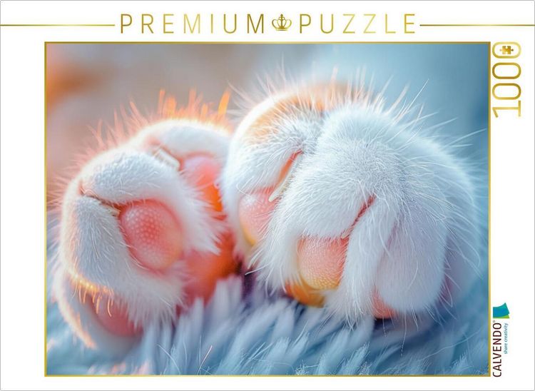 Produktbild: CALVENDO Puzzle Ein Motiv aus dem Kalender Katzenpower | 1000 Teile Lege-Gr&ouml;&szlig;e 64x48cm Foto-Puzzle f&uuml;r gl&uuml;ckliche Stunden