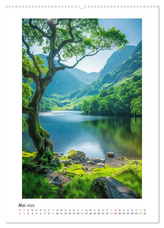 Produktbild: Die Lieder der Natur (hochwertiger Premium Wandkalender 2026 DIN A2 hoch), Kunstdruck in Hochglanz