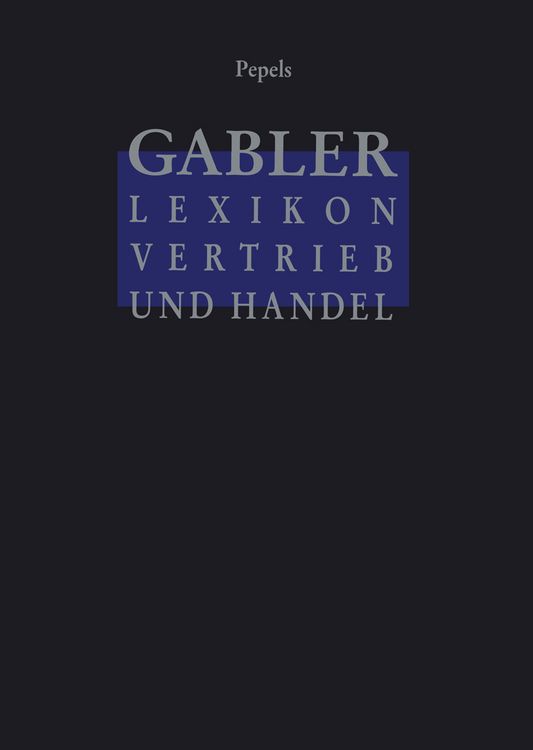 Produktbild: Gabler Lexikon Vertrieb und Handel
