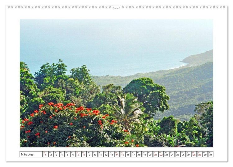 Produktbild: KARIBIK - die Vielfalt genie&szlig;en (hochwertiger Premium Wandkalender 2026 DIN A2 quer), Kunstdruck in Hochglanz