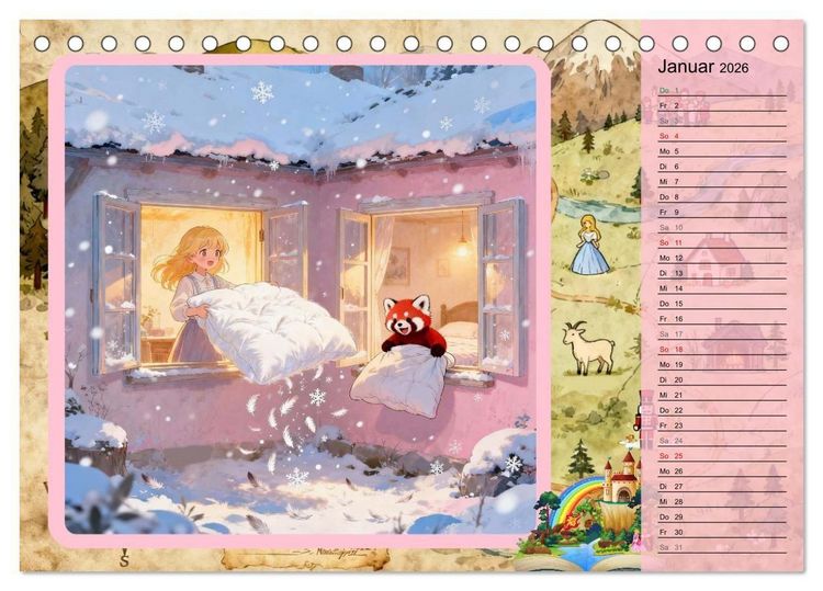 Produktbild: Was macht der denn da? (Tischkalender 2026 DIN A5 quer), CALVENDO Monatskalender