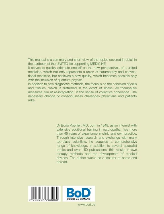 Produktbild: Manual of the United life supporting Medicine