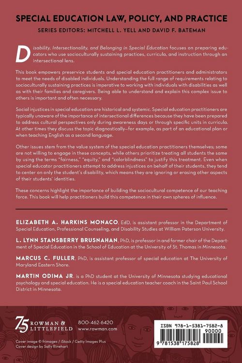 Produktbild: Disability, Intersectionality, and Belonging in Special Education