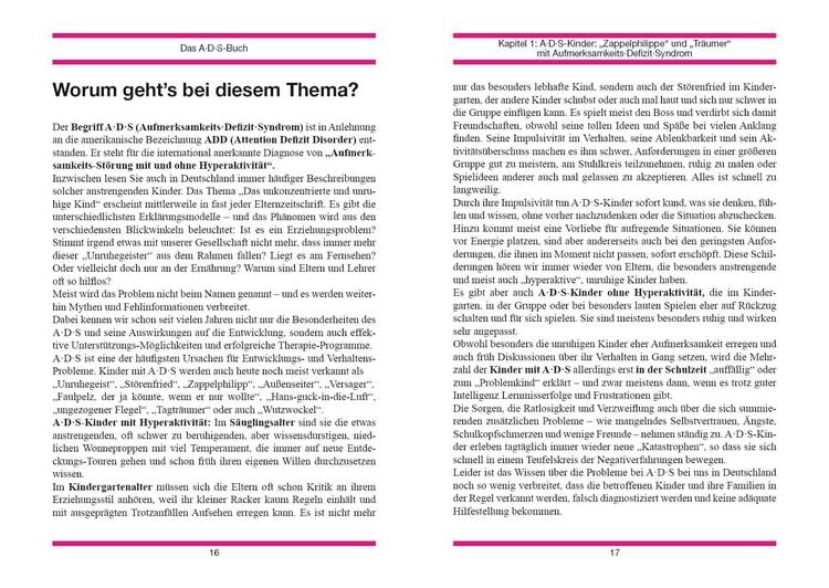 Produktbild: Das ADS-Buch