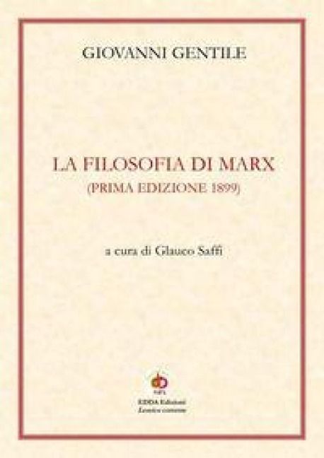 Produktbild: La filosofia di Marx