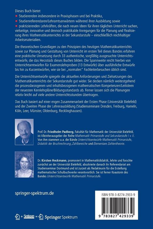 Produktbild: Unterrichtsentw&uuml;rfe Mathematik Sekundarstufe I