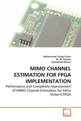 Produktbild: Islam, M: MIMO CHANNEL ESTIMATION FOR FPGA IMPLEMENTATION
