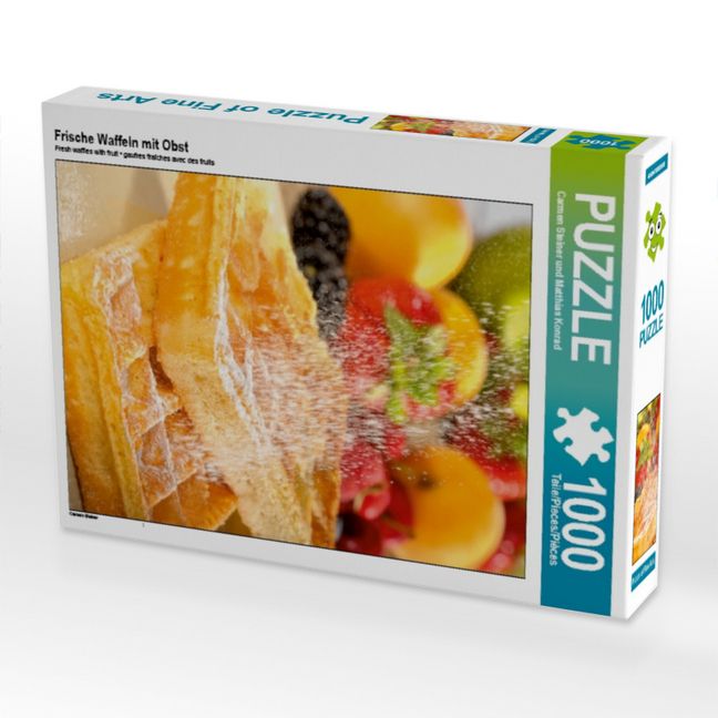 Produktbild: Frische Waffeln mit Obst (Puzzle)