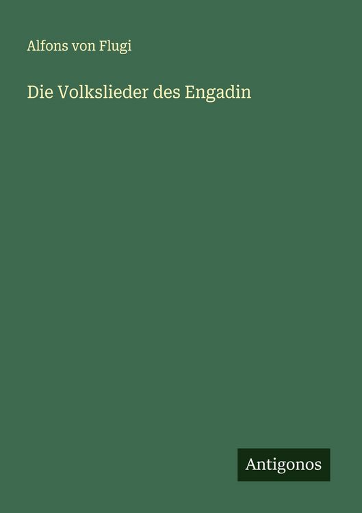Produktbild: Die Volkslieder des Engadin