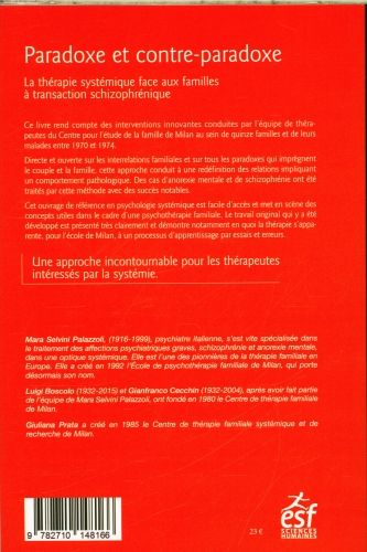 Produktbild: Paradoxe et contre-paradoxe