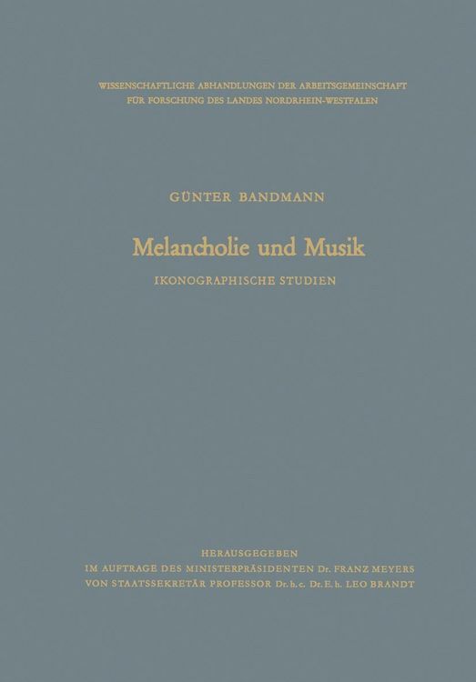 Produktbild: Melancholie und Musik
