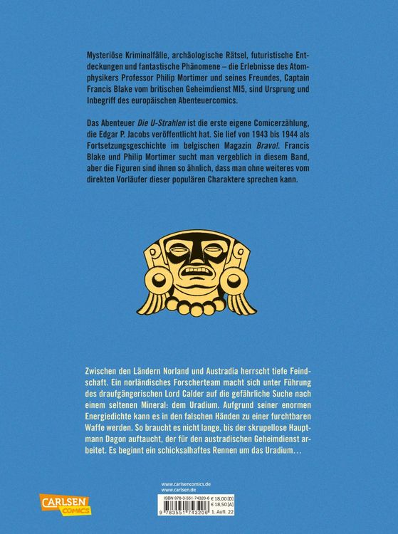 Produktbild: Blake und Mortimer Bibliothek 0: Die U-Strahlen