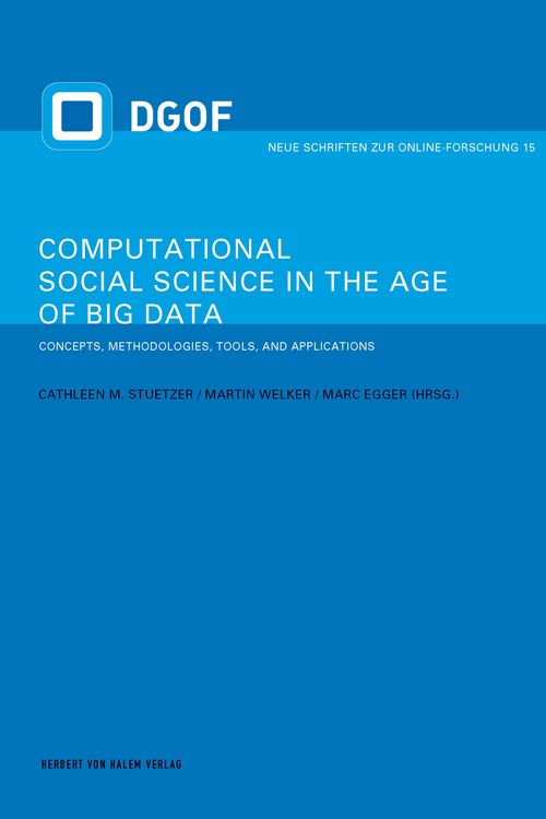 Produktbild: Computational Social Science in the Age of Big Data