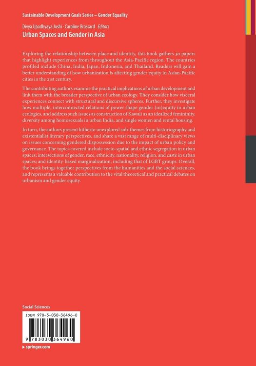 Produktbild: Urban Spaces and Gender in Asia