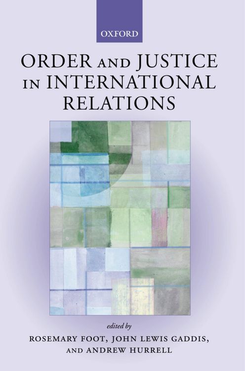 Produktbild: Order and Justice in International Relations