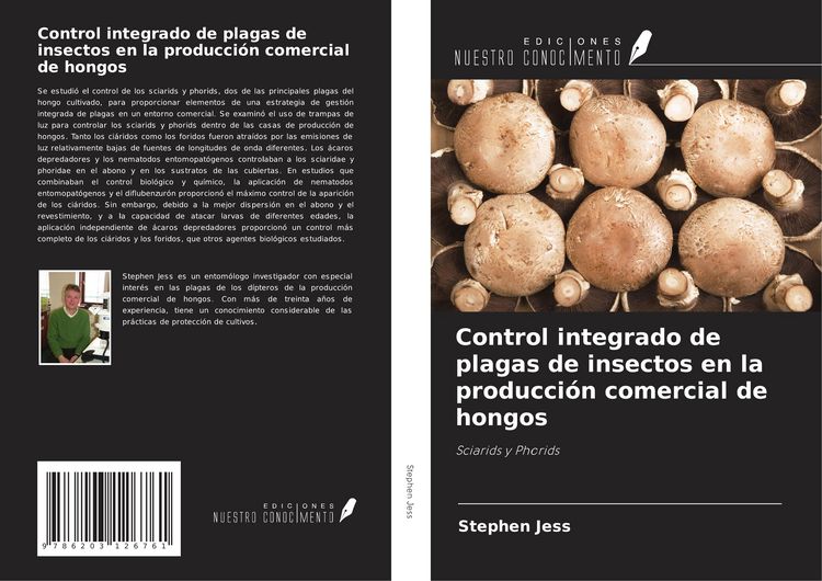 Produktbild: Control integrado de plagas de insectos en la producci&oacute;n comercial de hongos