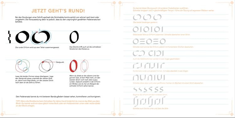 Produktbild: Kalligraphie. Der Quick-Start-Block