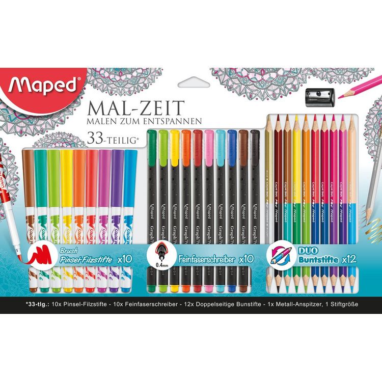 Produktbild: Maped Malset Mal-Zeit 33 Teile