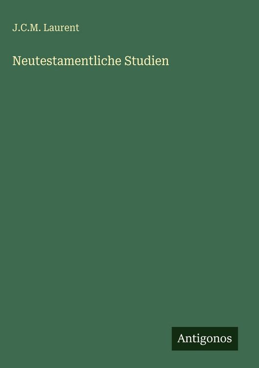 Produktbild: Neutestamentliche Studien