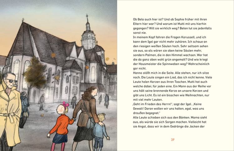 Produktbild: Fritzi war dabei. Eine Wendewundergeschichte (gebundene Ausgabe)