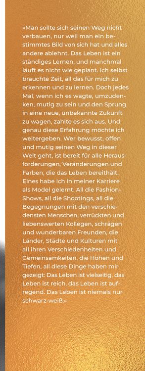 Produktbild: Das Leben ist niemals nur schwarz-wei&szlig;