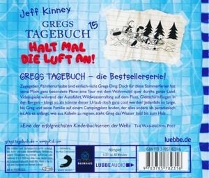 Produktbild: Gregs Tagebuch 15 - Halt mal die Luft an!