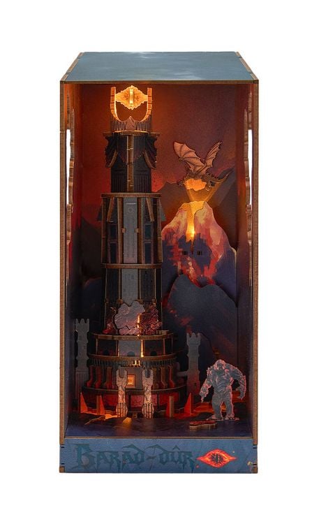 Produktbild: Book Nook DIY B&uuml;cherecke Herr der Ringe Barad-d&ucirc;r