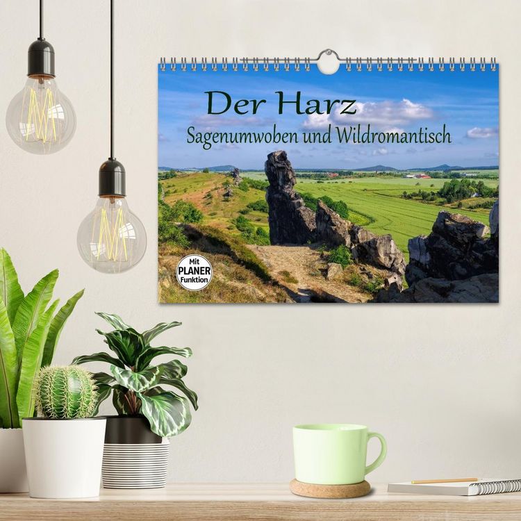 Produktbild: Der Harz - Sagenumwoben und Wildromantisch (Wandkalender 2026 DIN A4 quer), CALVENDO Monatskalender