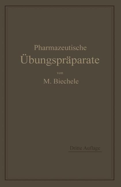 Produktbild: Pharmazeutische &Uuml;bungspr&auml;parate
