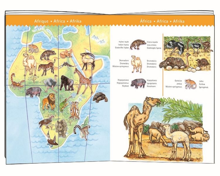 Produktbild: Wimmelpuzzle: Tiere der Erde - 100 Teile
