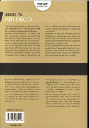 Produktbild: Bruxelles Art d&eacute;co : promenages au coeur de la ville