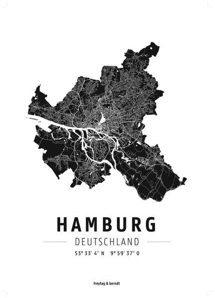 Bild vom Artikel Hamburg, Designposter, Hochglanz-Fotopapier vom Autor Freytag-Berndt und Artaria KG