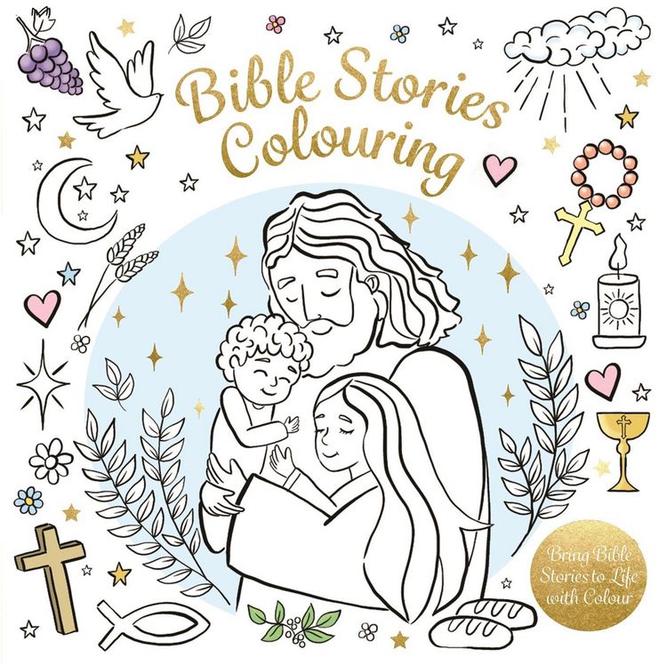 Produktbild: Bible Stories Colouring