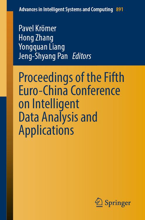 Produktbild: Proceedings of the Fifth Euro-China Conference on Intelligent Data Analysis and Applications
