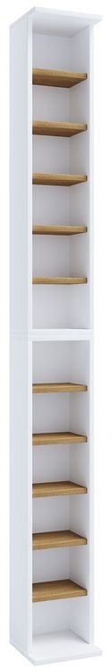 Produktbild: Holz CD DVD Stand Aufbewahrung Deko Regal Bigol