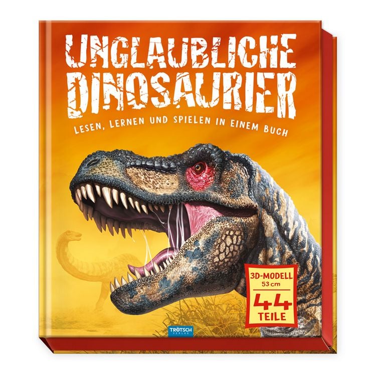 Produktbild: TR&Ouml;TSCH - Box 3D-Steckset Unglaubliche Dinosaurier| Ab 8 Jahren