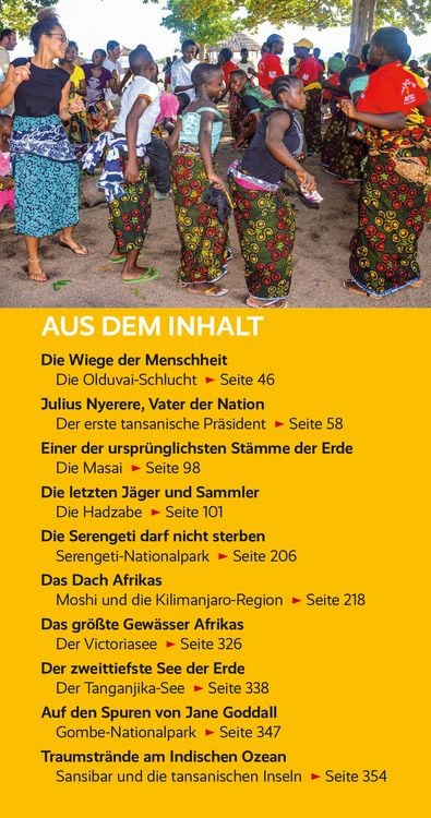 Produktbild: TRESCHER Reisef&uuml;hrer Tansania